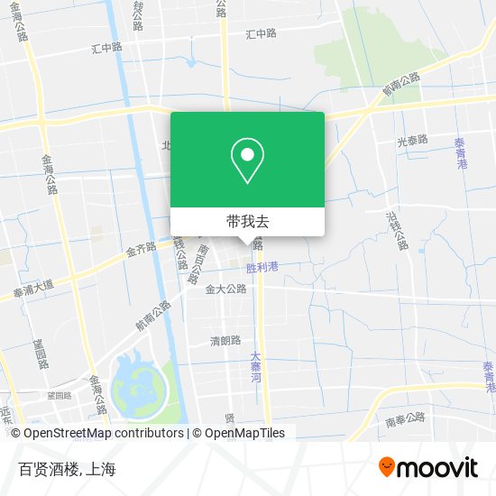 百贤酒楼地图