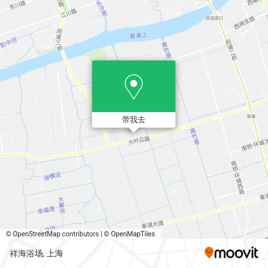 祥海浴场地图