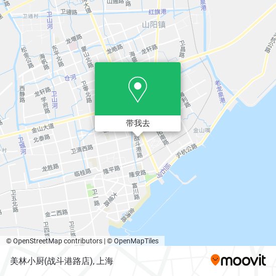 美林小厨(战斗港路店)地图