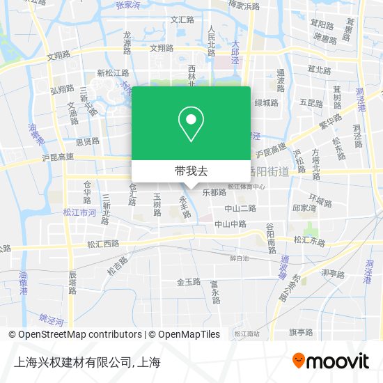 上海兴权建材有限公司地图