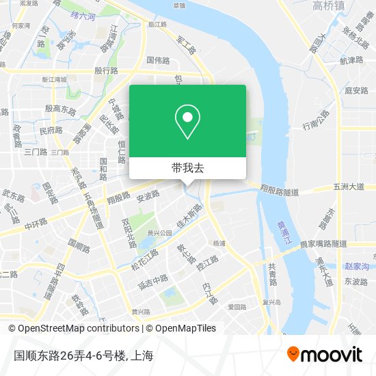 国顺东路26弄4-6号楼地图