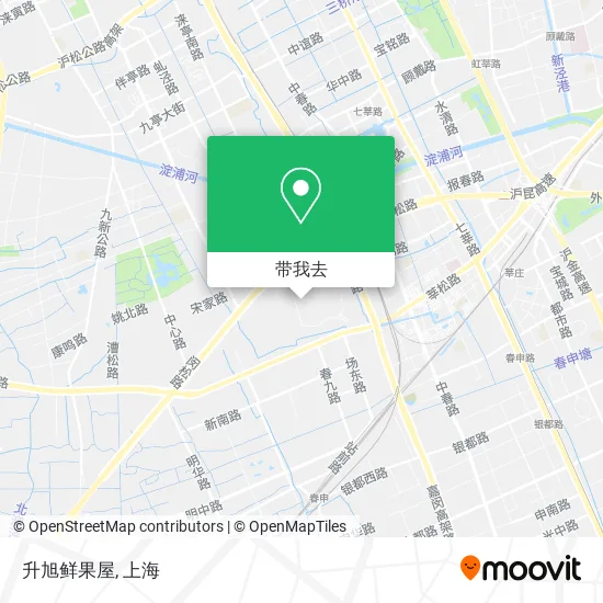 升旭鲜果屋地图