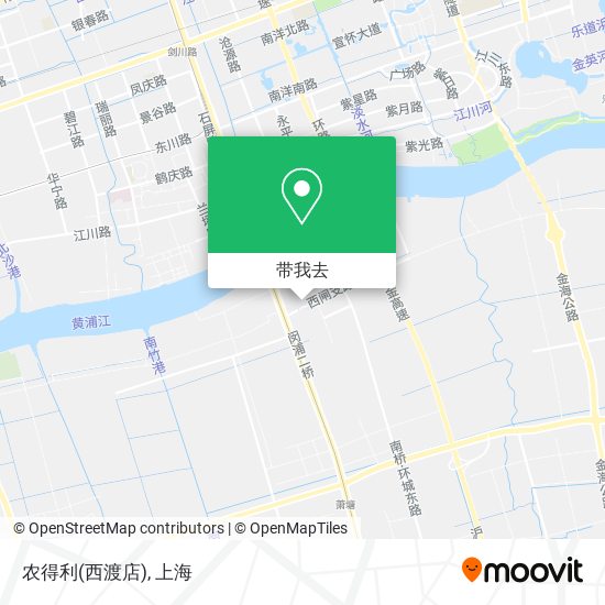 农得利(西渡店)地图