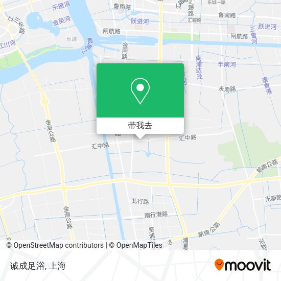 诚成足浴地图