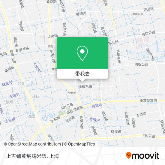 上吉铺黄焖鸡米饭地图