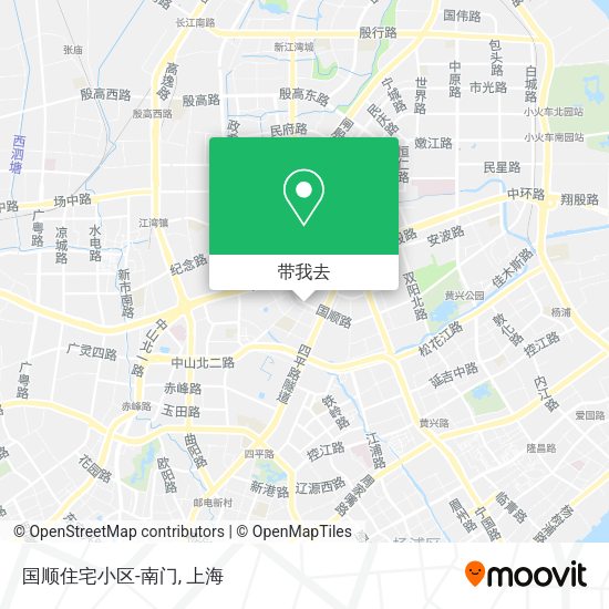 国顺住宅小区-南门地图