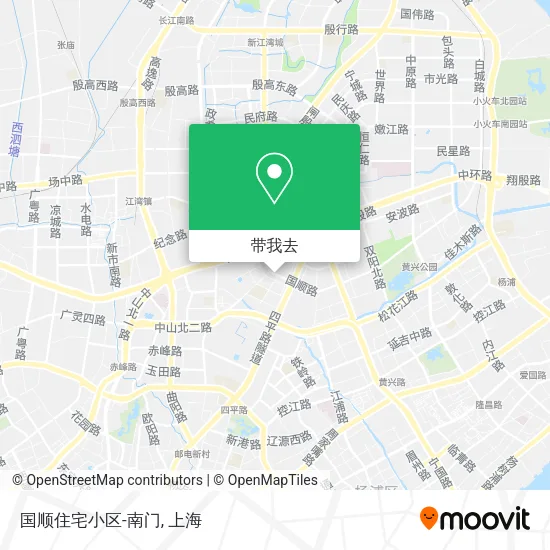 国顺住宅小区-南门地图