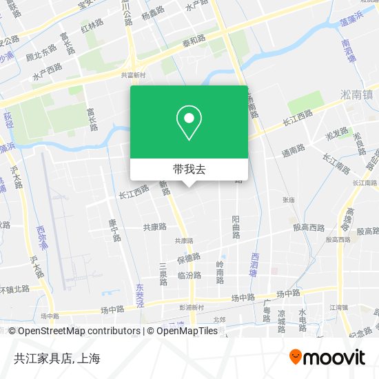 共江家具店地图