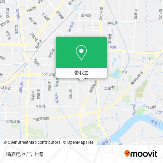 鸿嘉电器厂地图