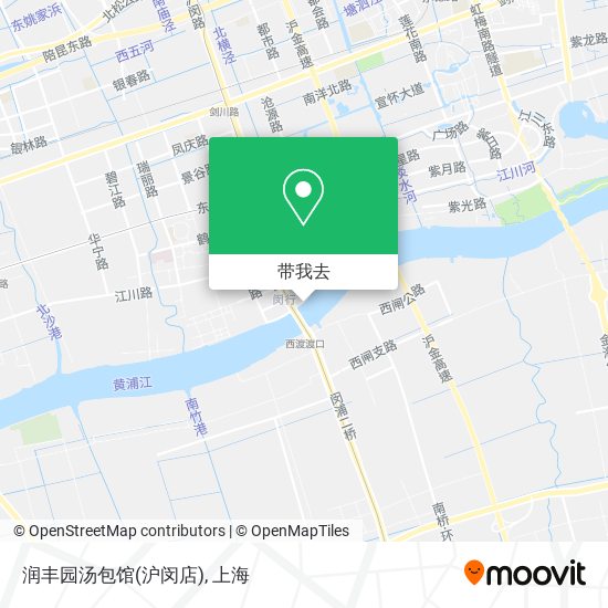润丰园汤包馆(沪闵店)地图