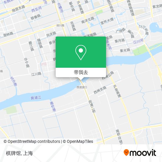 棋牌馆地图