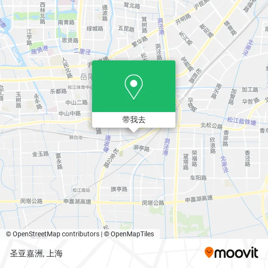 圣亚嘉洲地图
