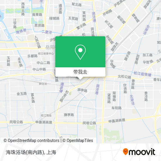 海珠浴场(南内路)地图