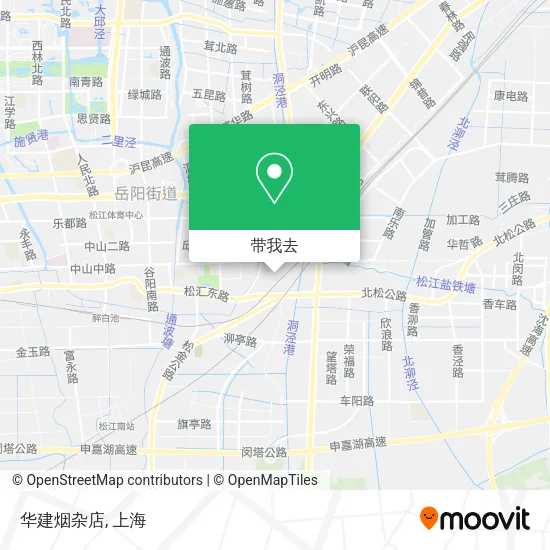 华建烟杂店地图