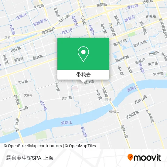 露泉养生馆SPA地图