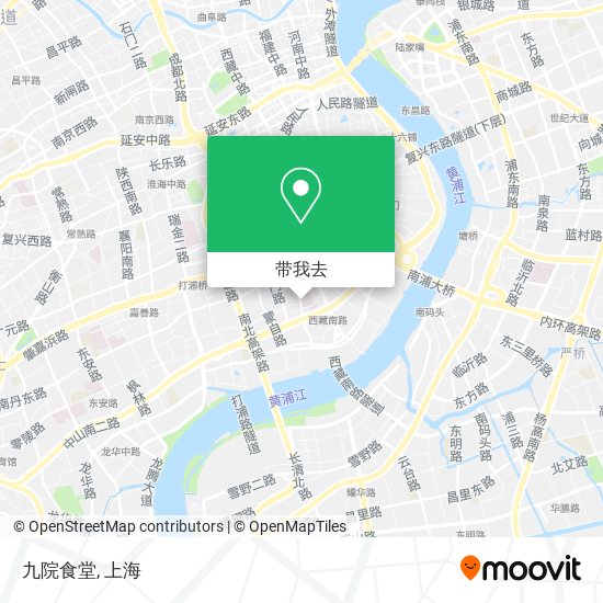九院食堂地图