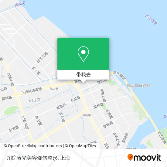 九院激光美容烧伤整形地图