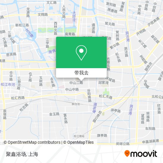 聚鑫浴场地图