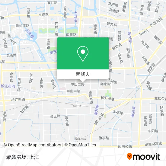 聚鑫浴场地图