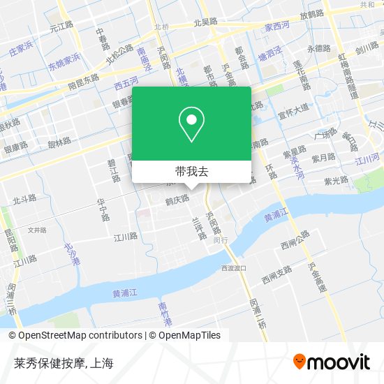 莱秀保健按摩地图