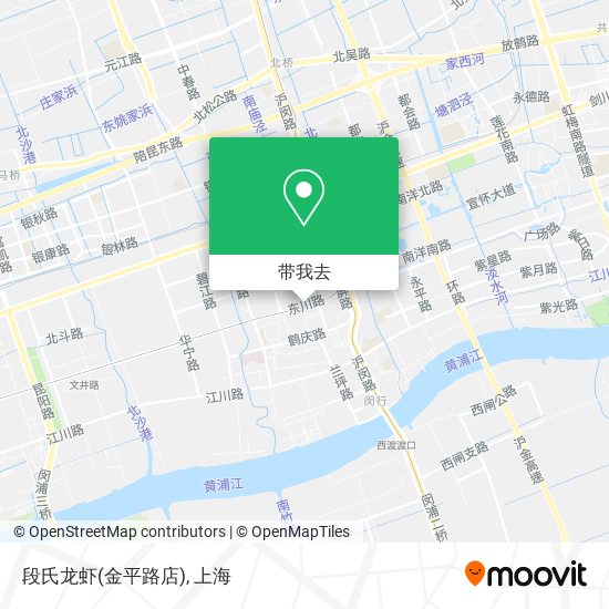 段氏龙虾(金平路店)地图