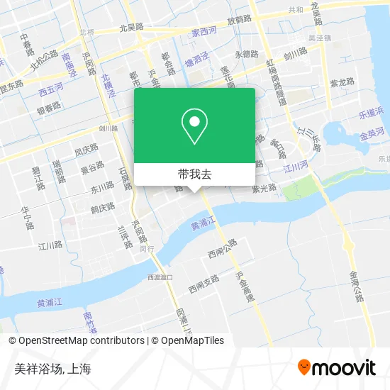 美祥浴场地图