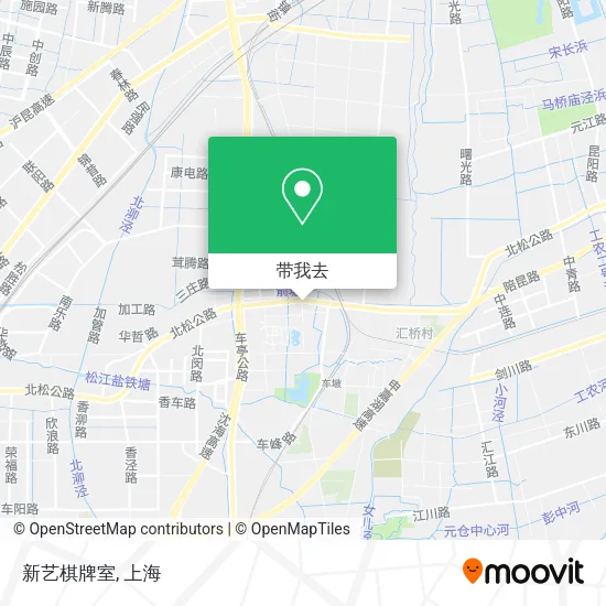 新艺棋牌室地图