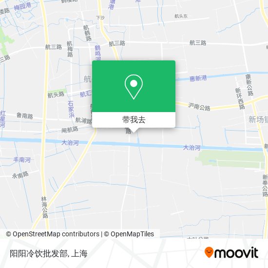 阳阳冷饮批发部地图