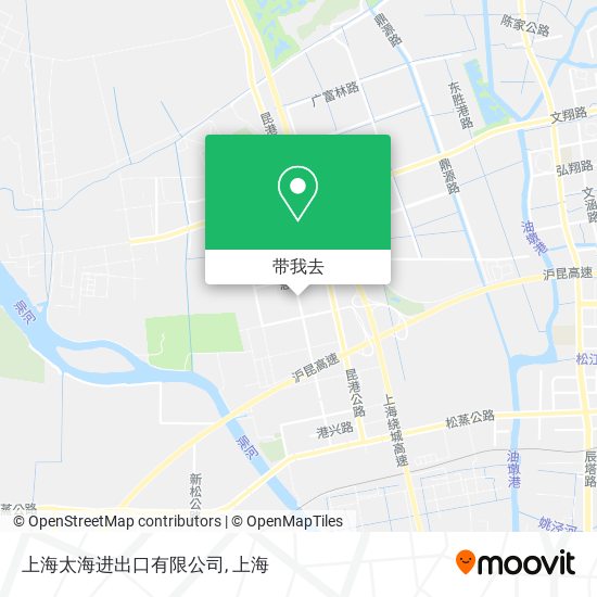 上海太海进出口有限公司地图