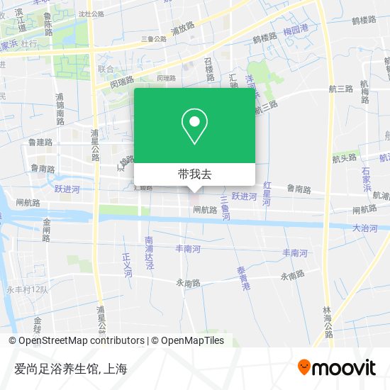 爱尚足浴养生馆地图