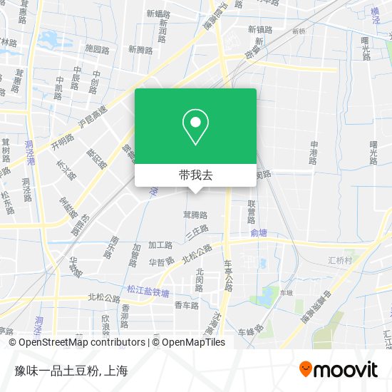 豫味一品土豆粉地图