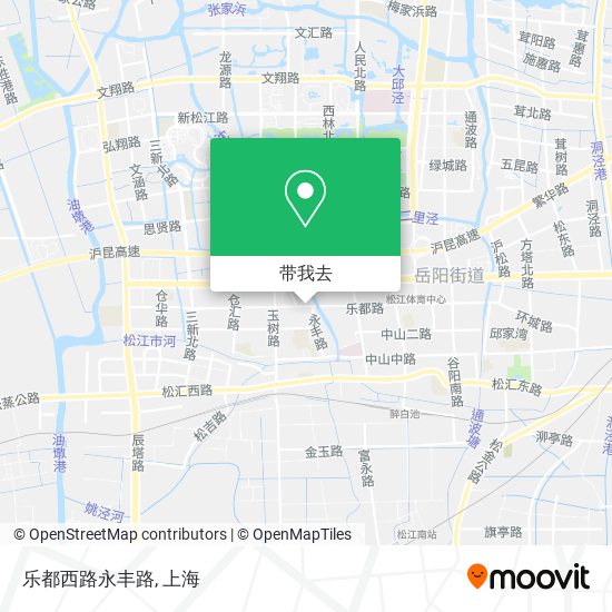 乐都西路永丰路地图