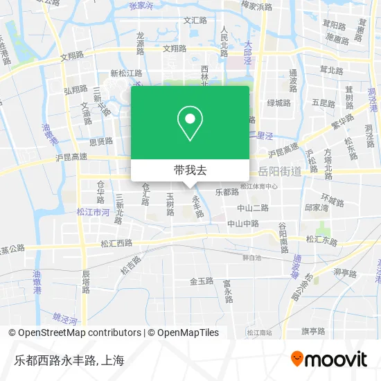 乐都西路永丰路地图