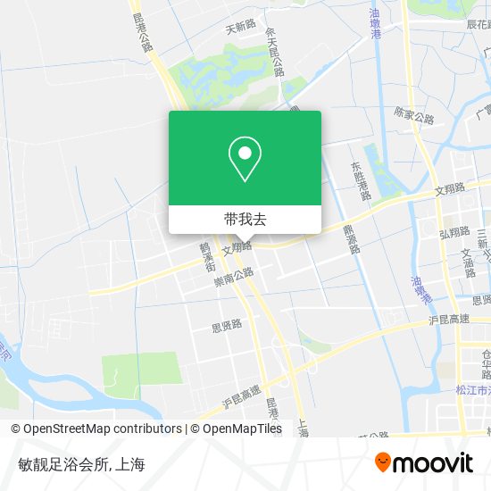 敏靓足浴会所地图