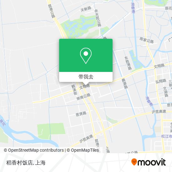 稻香村饭店地图