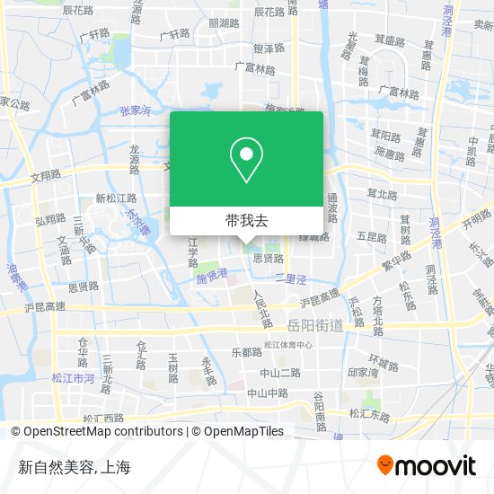 新自然美容地图
