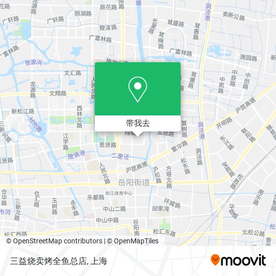 三益烧卖烤全鱼总店地图