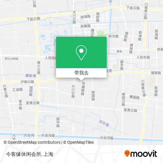 今客缘休闲会所地图