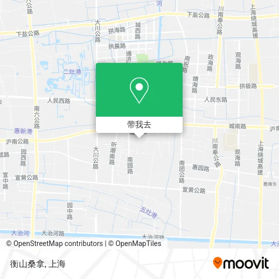 衡山桑拿地图