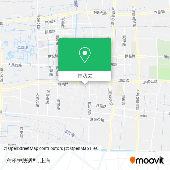 东泽护肤适型地图