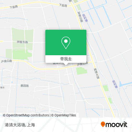 港清大浴场地图