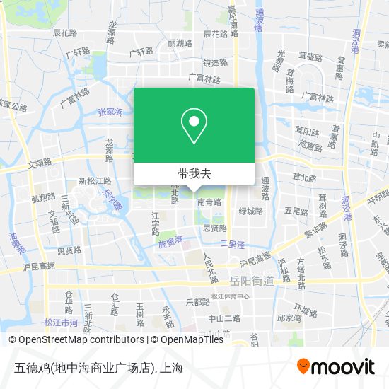 五德鸡(地中海商业广场店)地图