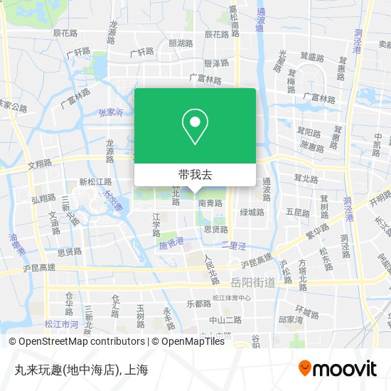 丸来玩趣(地中海店)地图