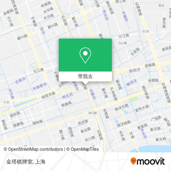 金塔棋牌室地图