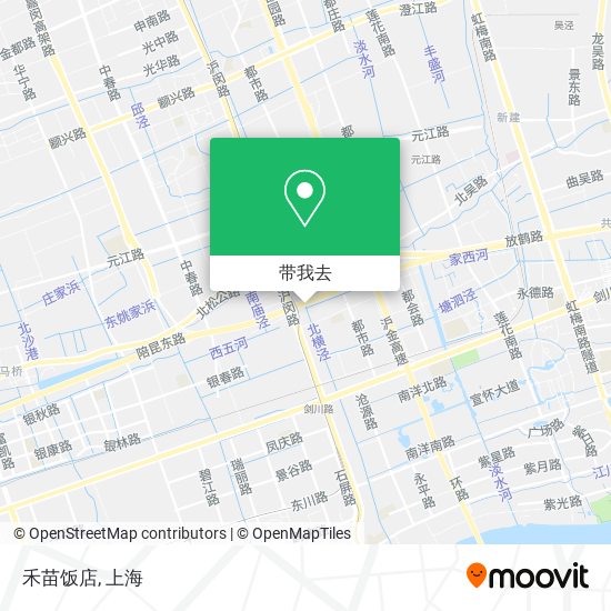禾苗饭店地图