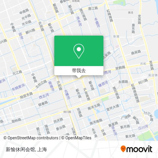 新愉休闲会馆地图