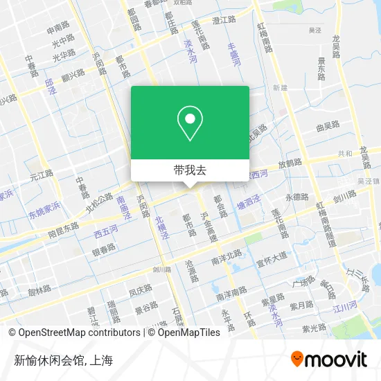 新愉休闲会馆地图