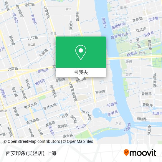 西安印象(吴泾店)地图
