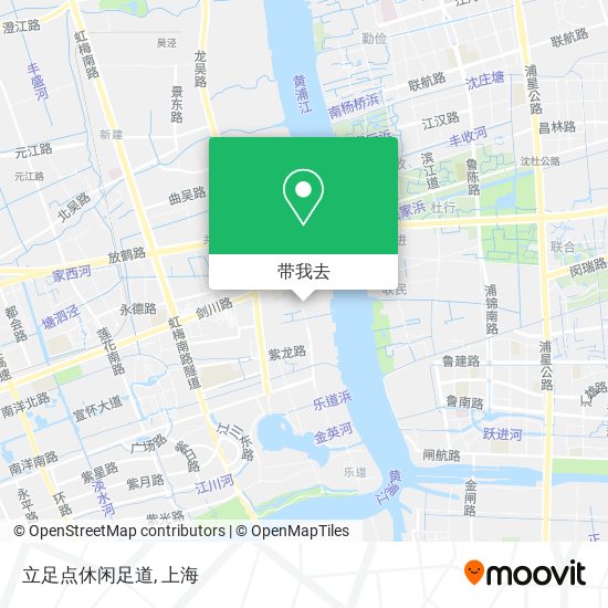 立足点休闲足道地图