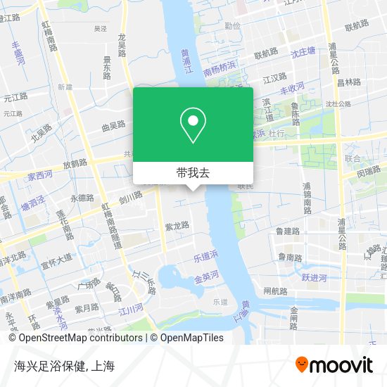 海兴足浴保健地图